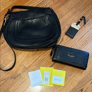 Marc Jacobs Black Women's Bag Set